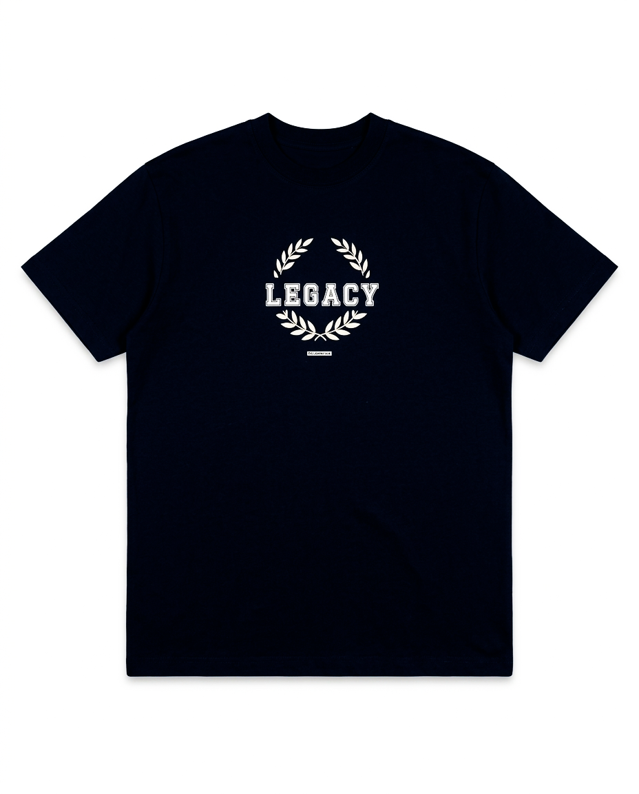 Camiseta NEGRA Estampado pecho LEGACY HONOR
