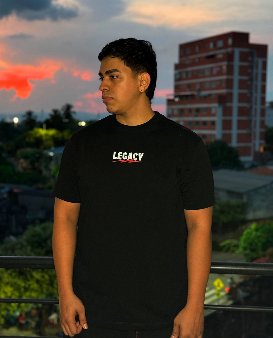 Camiseta NEGRA NO RULES 300g