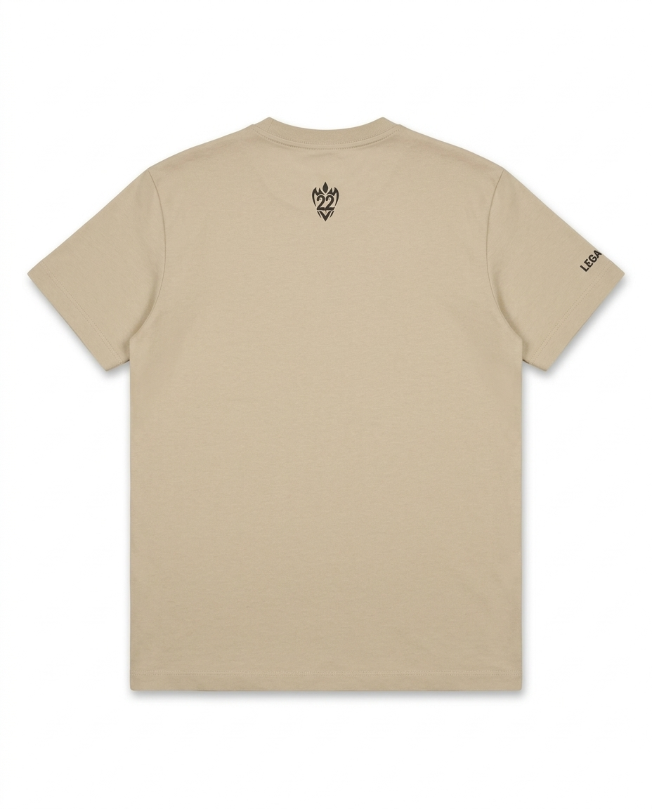 Camiseta CAMEL 240g Estampado pecho LEGACY