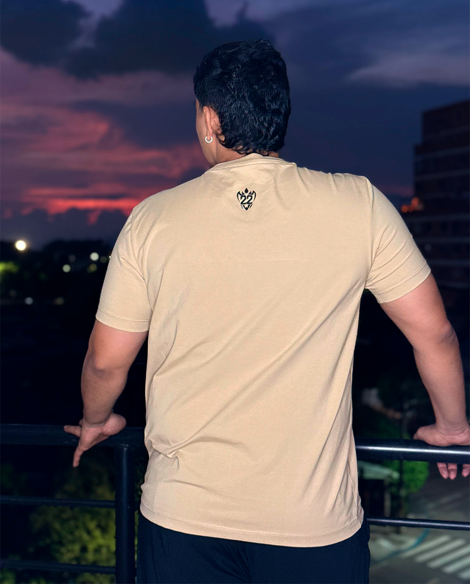 Camiseta CAMEL 240g Estampado pecho LEGACY