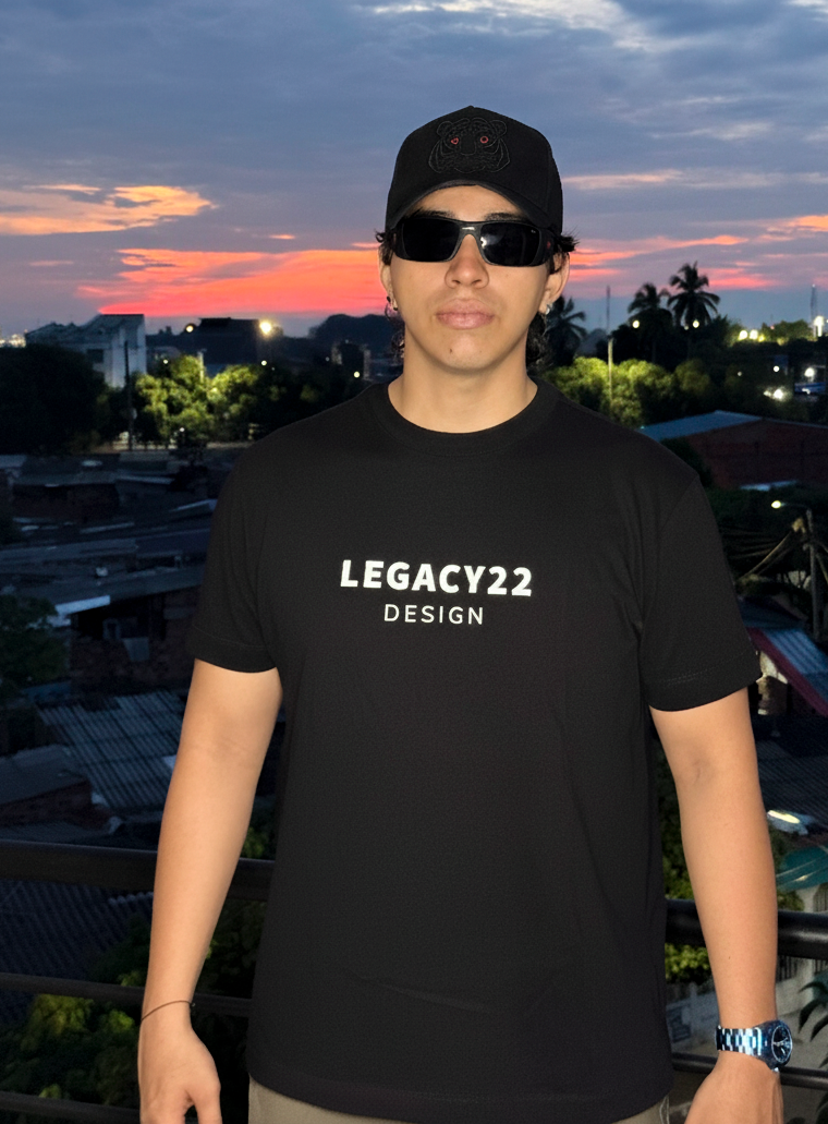 Black LEGACY22 Classic T-Shirt